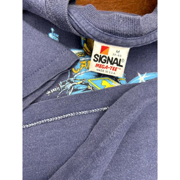 VTG 1989 Camel Supercross Motocross Short Sleeve Shirt Size M Rare Made in USA - Picture 3 of 16